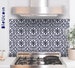 Meridian Peel and Stick Tile Stickers Kitchen Bathroom Backsplash Floor Stair Water Resistant Removable Decals,DIY Vinyl Renters Home Décor 