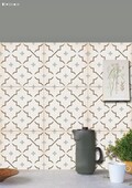 Cannes Peel and Stick Tile Stickers Kitchen Bathroom Backsplash Floor Stair Water Resistant Removable Decals, DIY Vinyl Renters Home Décor