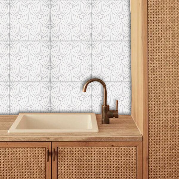 Snazzy Decal Tile Stickers Etsy