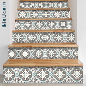 Rosedusk Peel & Stick Stair Riser Decal–Extra Long 49&quot; | Water resistant Vinyl Strip | Self-Adhesive, Removable, DIY Stair | Easy to Trim