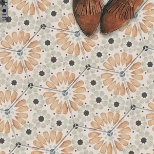 Ivora Earth Hexagon Tile Wall Stair Floor Self Adhesive Vinyl Stickers, Kitchen Bathroom Backsplash Carrelage Decal, Peel & Stick Home Decor