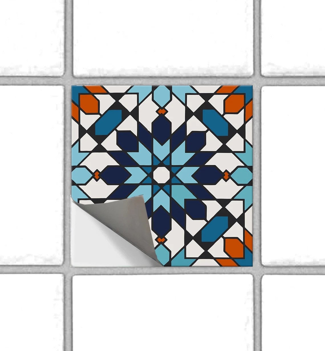 Tanjore Vinyl Floor Tile Stickers Floor Decalsremovable & Etsy