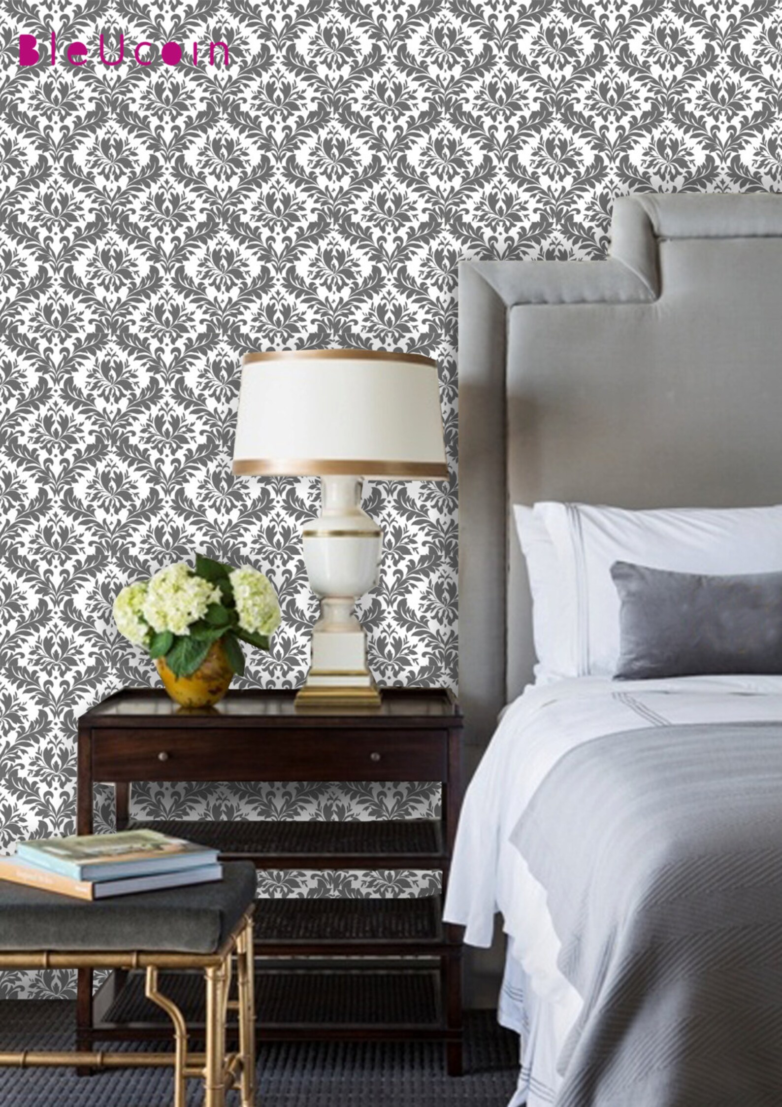 Indian Damask Peel and Stick Vinyl for Tile Wall Floor Etsy