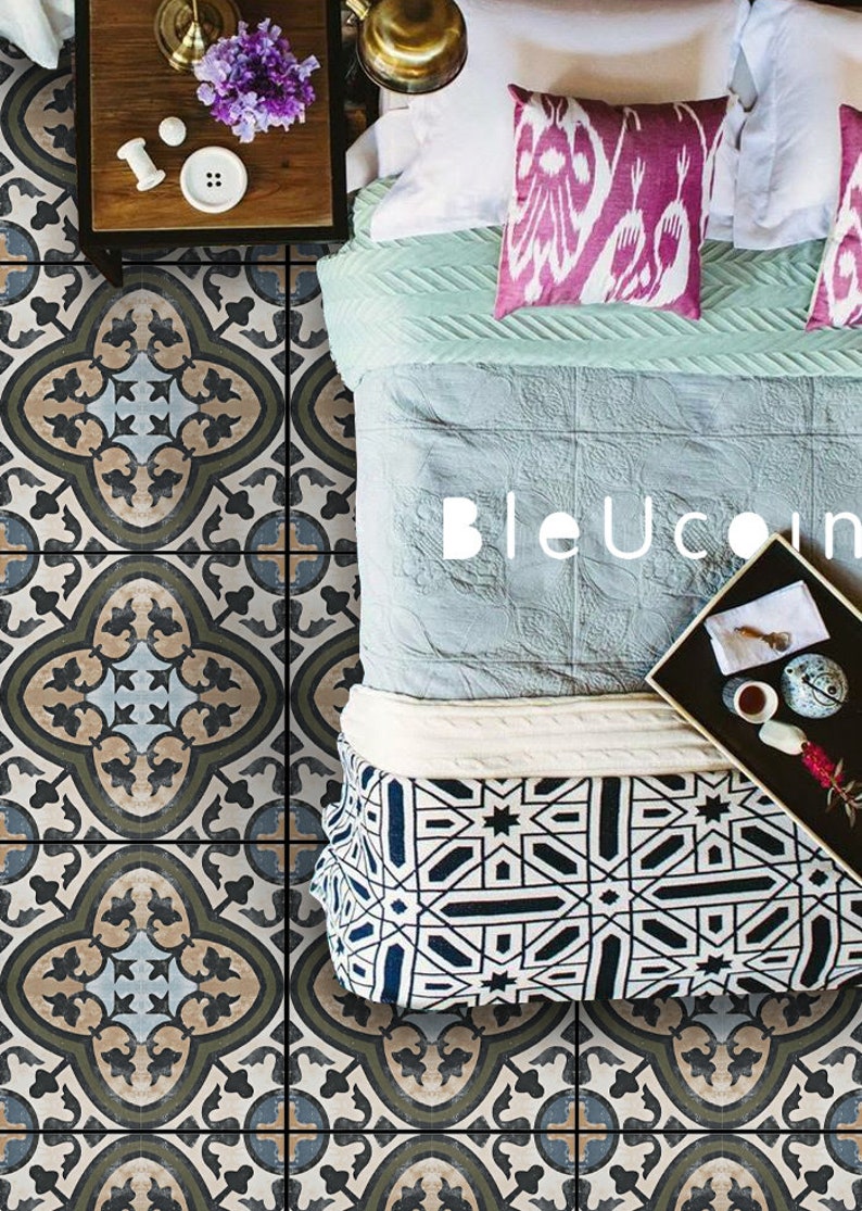 Jamaica Tile Wall Stair Floor Self Adhesive Vinyl Etsy