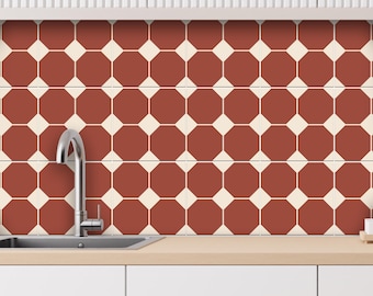 Chile – Geometric Peel and Stick Tile Stickers | Southwestern Modern Wall, Stair & Backsplash Décor