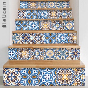Portugal 8 Entwürfe mischen Fliesen / Wandtattoo 44pcs Küche | Etsy