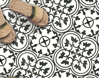 Paula Peel & Stick Floor Tile Sticker I Removable Anti-Slip Vinyl Decals for Kitchen, Bath, Home | DIY Renter-Friendly | Customizable