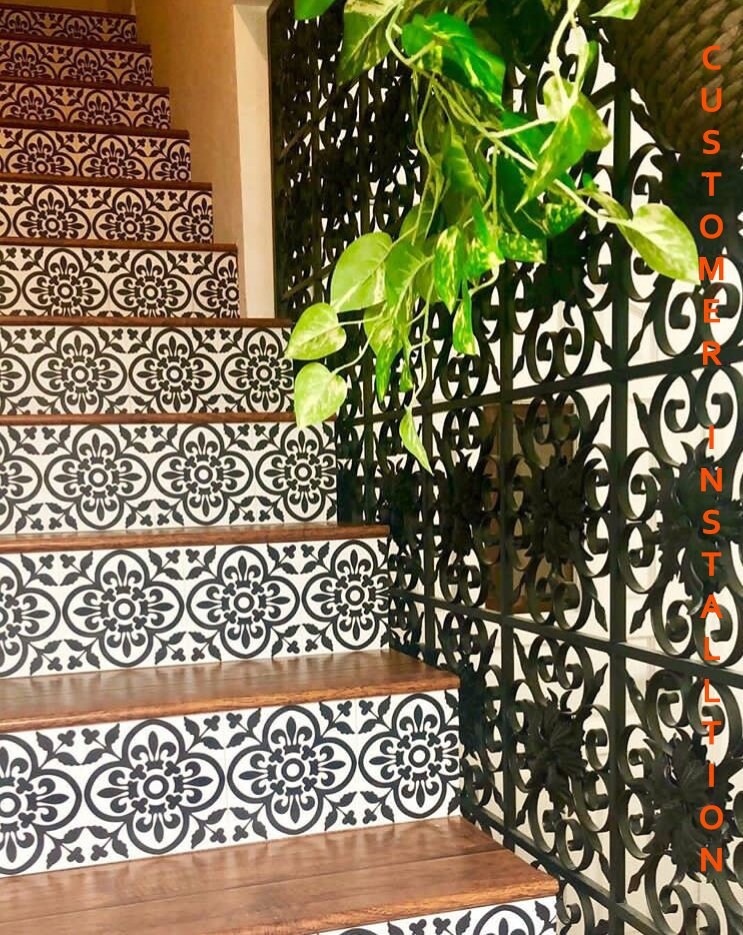 Berkane Stair Riser Peel Stick Vinyl Decal Self Adhesive Hong Kong - Vinyl Home Decor Stairs Berkane Stair Riser Peel Stick Vinyl Decal Self Adhesive Hong Kong - Vinyl Home Decor Stairs