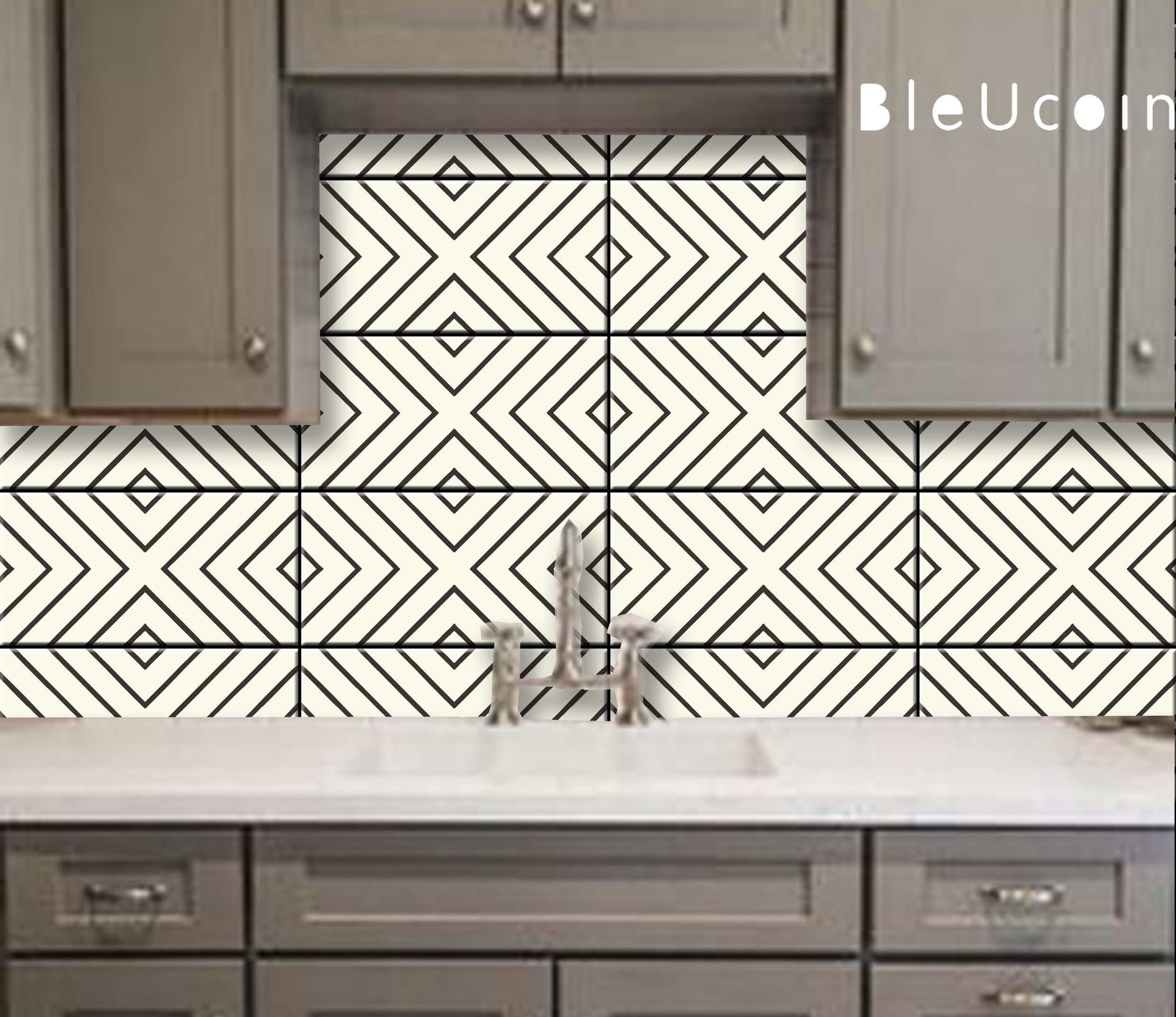 Athens Subway Peel and Stick Tile Decal for Kitchen Bath - Etsy