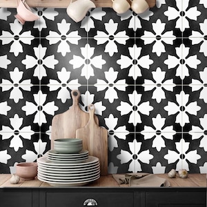 Bratislava Peel & Stick Tile StickersKitchen Bathroom Backsplash Floor Stair Water Resistant Removable Decals, DIY Vinyl Renters Home Décor