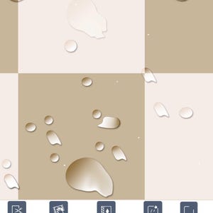 Sand & White Checker Vinyl Floor Tile Stickers Floor Decal Removable ...