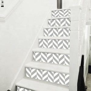 Dublin Peel & Stick Tile Sticker Kitchen Bathroom Backsplash Floor Stair Water Resistant Removable Decals,DIY Vinyl Renters decor image 4