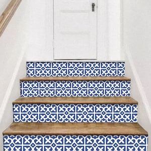 Fatehpur Stair Riser Peel Stick Vinyl Decal Self Adhesive Waterproof Easy to Trim Removable DIY Home Decor-Extra long 49&quot; length