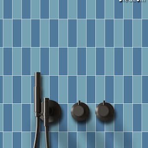 Castleton Subway Peel and Stick Kitkat Tile Decal for Kitchen Bathroom Backsplash Wall Tile Floor Removable DIY Stickers for Renters