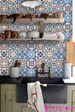 Barcelos Peel and Stick Tile Stickers Kitchen Bathroom Backsplash Floor Stair Waterproof Removable Decals, DIY Vinyl Renters Home Décor 
