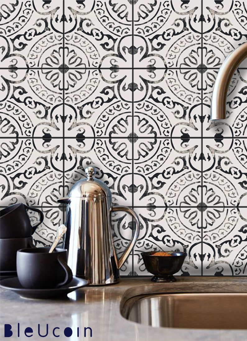 Amalfi Tile Wall Stair Floor Self Adhesive Vinyl Stickers Kitchen Bathroom Backsplash Carrelage Decal L Stick Home Decor
