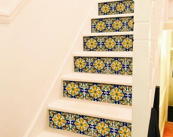 Oxaca Peel and Stick Stair Riser Vinyl Strip Self Adhesive Waterproof Easy to Trim Repositionable Removable - Customize your own length