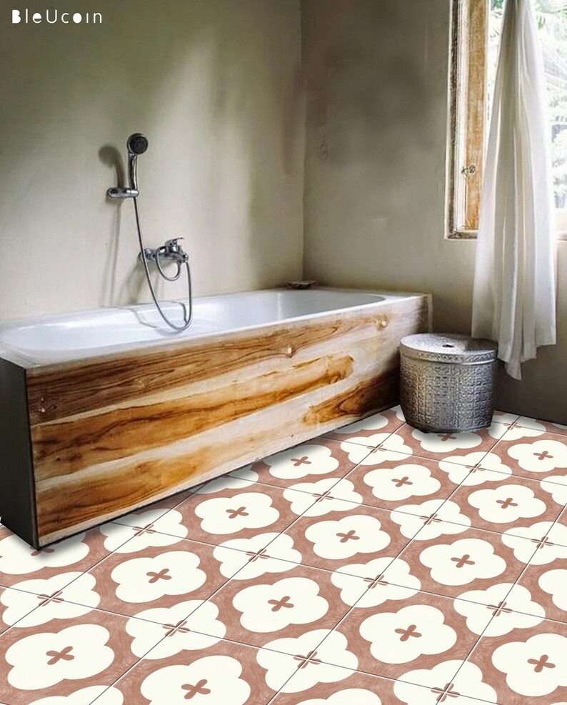 Milan Vinyl Floor Tile Stickers Floor Decalsremovable & Etsy