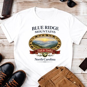 Camiseta de Blue Ridge, Carolina del Norte imagen 5