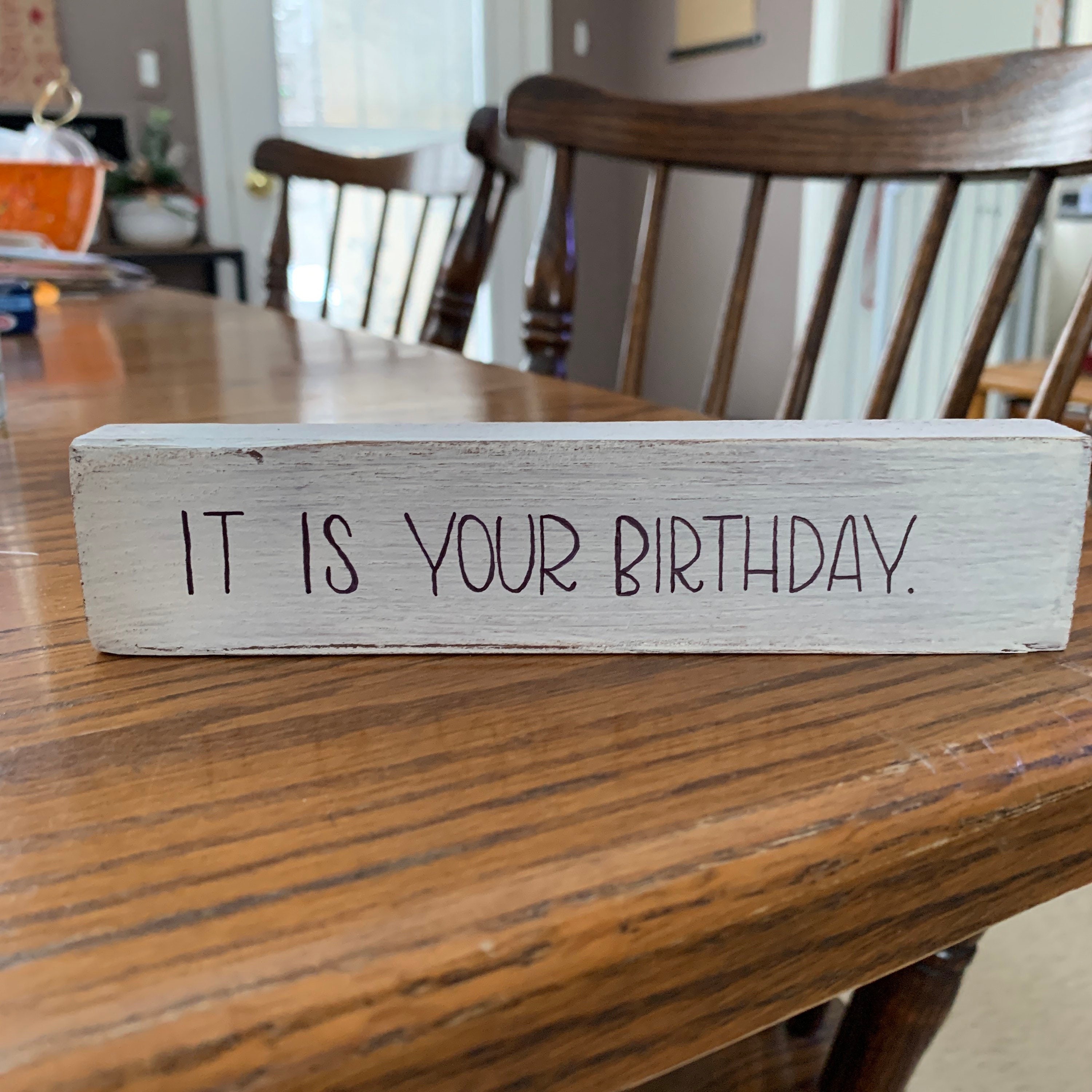 It Is Your Birthday Sign Birthday Sign The Office Birthday Etsy It is your birthday sign birthday sign the office birthday etsy