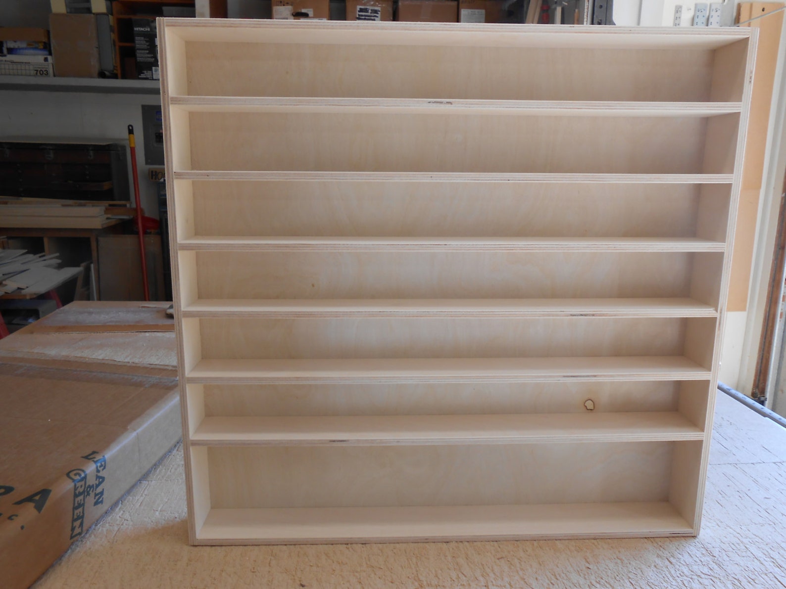 Handmade Shot Glass Display Case Shelf. Holds up to 77 Short Etsy