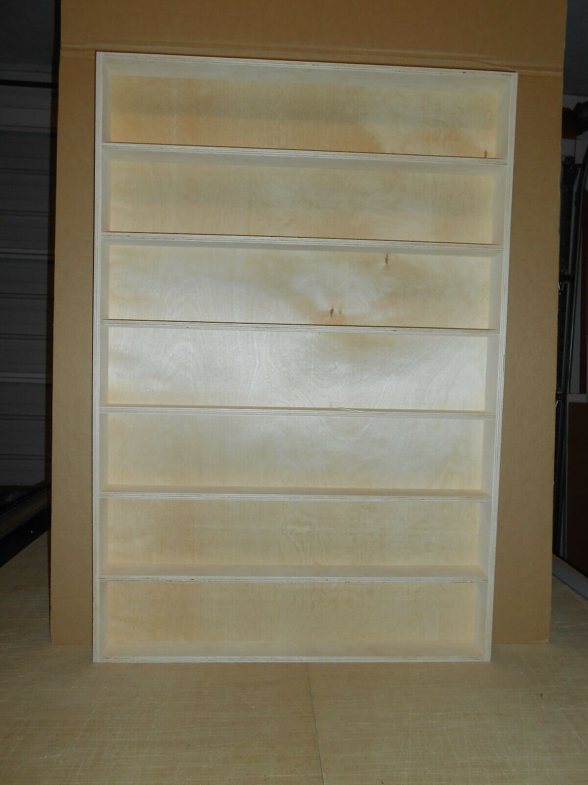 Nail polish custom handmade display shelves. Revised listing. Please read.