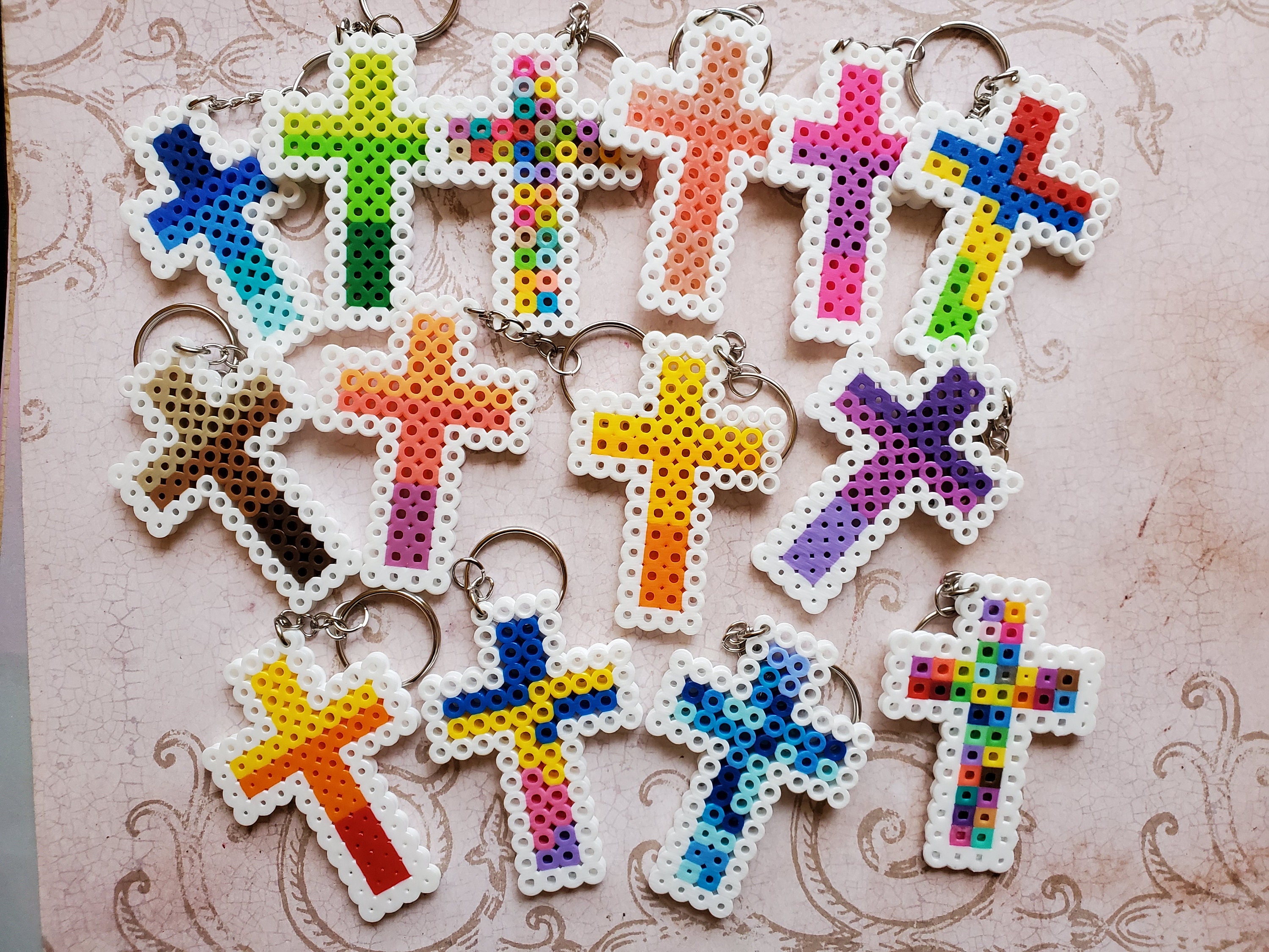 Keychain - beaded cross – Shop with a Mission