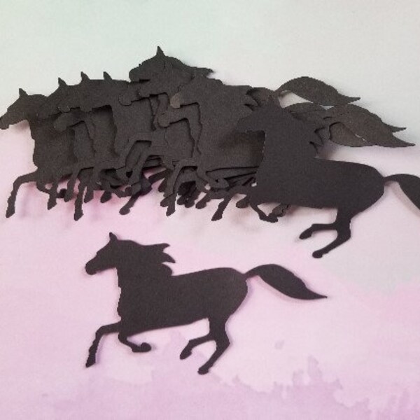 Horse Die Cut Etsy