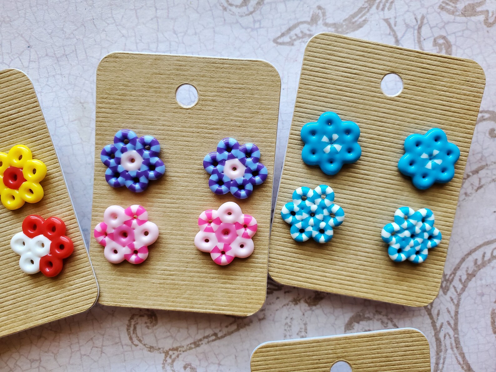 Perler Bead Stud Earrings. OP30 Etsy