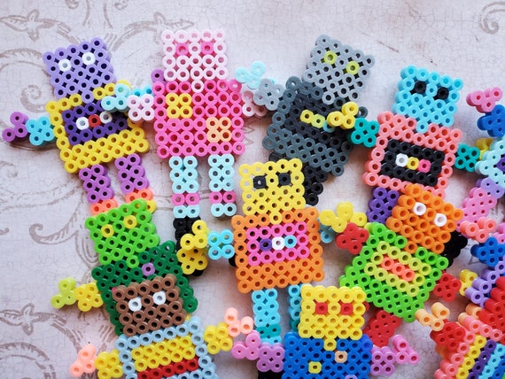 Cupcake Toppers Perler Bead ... PAC-10 - Etsy