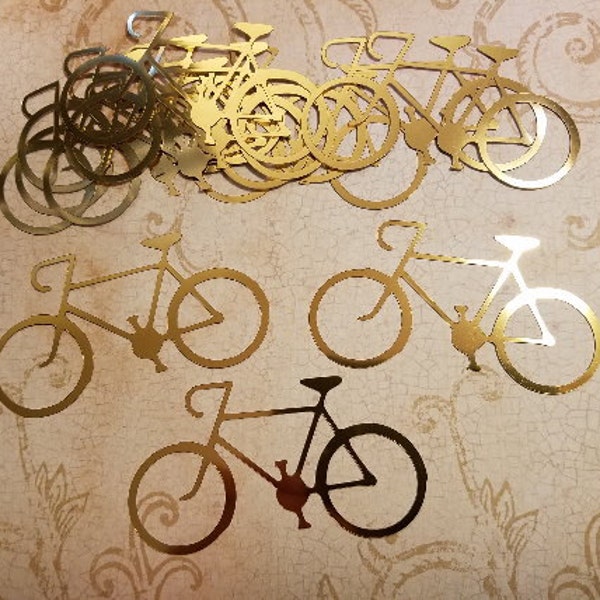 Die Cut Bicycles,  3 inch.     #Rain-5