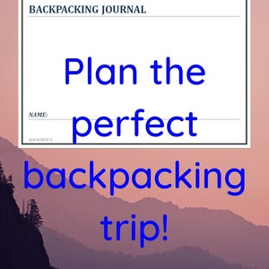 Journal de randonnée, voyage, randonnée, sac à dos, camping, record de piste, auto-isolement
