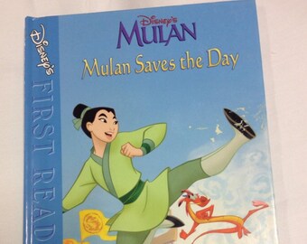 Disney Mulan Saves the Day Repurposed Book Journal, Notebook, Planner, Sketchbook & Scrapbook | Mulan Mushu