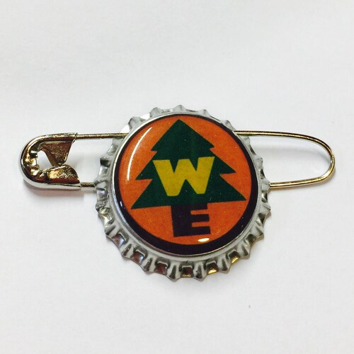 Orange Soda Ellie Badge Inspired Bottlecap Pin Disney Pixar Up | Etsy