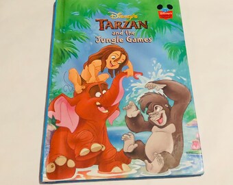 Disney Tarzan Repurposed Book Cover Journal/Notebook/Planner/Address Book