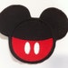 Mickey Mouse Inspired Mouse Ear Patch Etsy