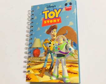 Disney Pixar Toy Story Repurposed Storybook Planner/Sketchbook/Journal/Autograph Book/Address Book/Notebook