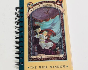 A Series of Unfortunate Events Repurposed Storybook Cover Planner/Sketchbook/Journal/Notebook/Address Book Lemony Snicket