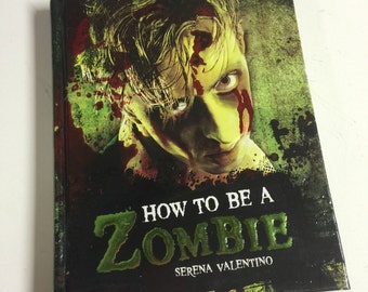 Repurposed How to be a Zombie Journal, Planner, or Sketchbook