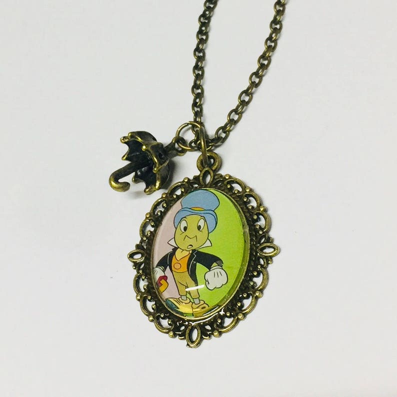 Disney Pixar Coco Storybook Jewelry Miguel Small Oval Cameo Brooch Keychain or Necklace