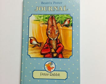 Beatrix Potter Peter Rabbit Repurposed Storybook Planner/Sketchbook/Journal/Notebook