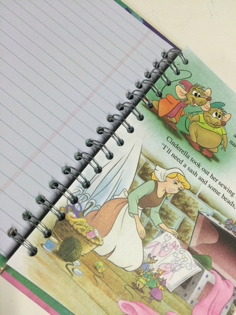 Disney Cinderella Repurposed Storybook - Etsy