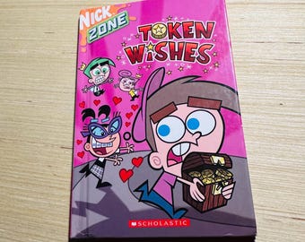 Fairly Odd Parents Token Wishes Repurposed Book Cover Journal/Planner