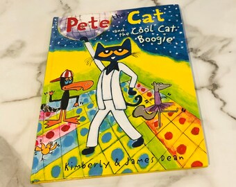 Large Pete the Cat Repurposed Storybook Desktop Planner/Sketchbook/Journal/Notebook/Scrapbook