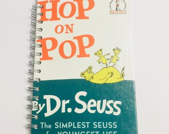Hop on Pop Repurposed Storybook – Custom Planner, Journal, Sketchbook, or Notebook