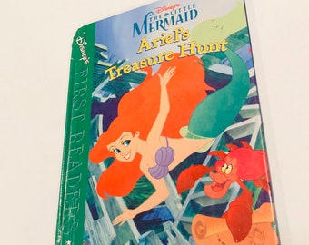 Disney Princess Ariel The Little Mermaid Repurposed Storybook Planner/Sketchbook/Journal/Autograph Book/Address Book