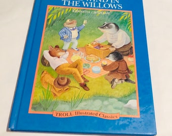 Vintage The Wind in the Willows Repurposed Book Desktop Planner/Lesson Planner/Sketchbook/Journal/Notebook