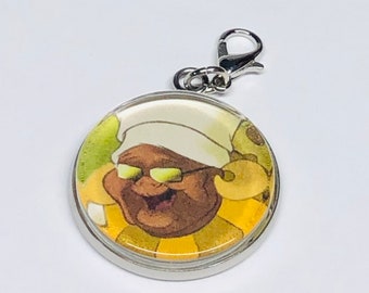 Mama Odie Inspired Charm with Keychain or Necklace Disney Princess and the Frog