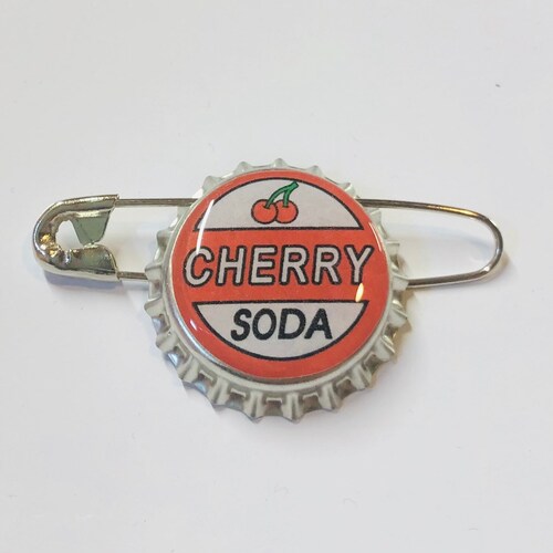 Orange Soda Ellie Badge Inspired Bottlecap Pin Disney Pixar Up - Etsy