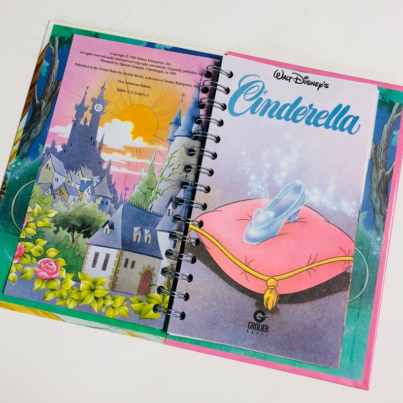 Disney Cinderella Repurposed Storybook - Etsy